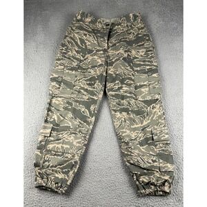 US Air Force Pants Womens 12 Short ABU Tiger Stripe Camo Cargo Military Utility